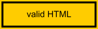 Valid HTML5